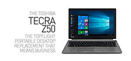 Toshiba Tecra Z50 Notebook PC – Intel Core i7 4600U – 4Gb Ram – 128GB SSD – W10P